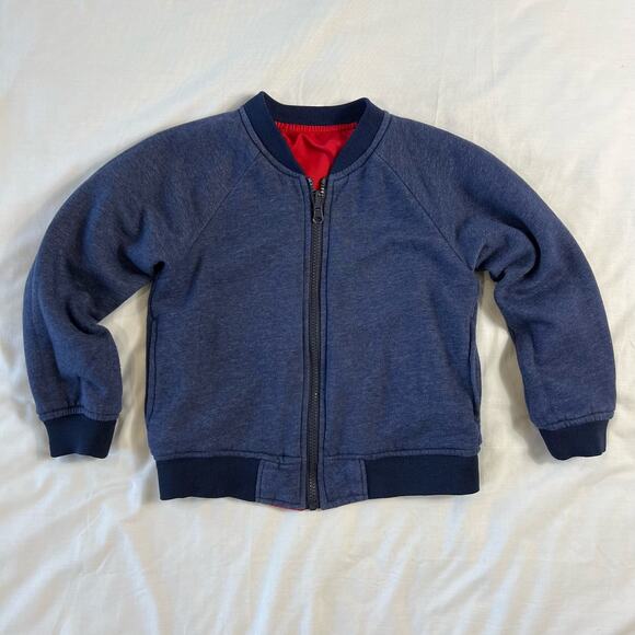 ON Reversible Bomber Jacket XS 5 Red and Blue Back To The Future Cosplay - Picture 5 of 7